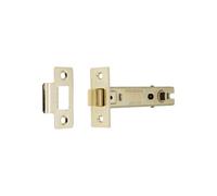 Spira Brass 4" Ce Bolt Through Tubular Latch Electro Brass