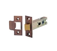 Spira Brass 4" H/d Tubular Latch Ce - Aged Bronze