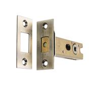 Spira Brass 4" Tubular Dead Bolt - Antique Brass