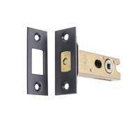 Spira Brass 4" Tubular Dead Bolt - Matt Black