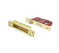 Spira Brass 5 Lever Bs3621 Sash Lock - 63mm Polished Chrome