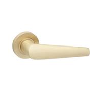 Spira Brass Aero Lever On Rose Satin Brass
