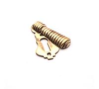 Spira Brass Beehive Escutcheon Aged Brass