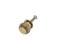 Spira Brass Beehive Small 30mm Cupboard Knob Aged Brass