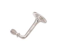 Spira Brass Beehive Small Coat Hook Polished Nickel