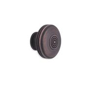 Spira Brass Bloxwich Large 40mm Cupboard Knob Aged Bronze