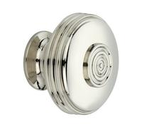 Spira Brass Bloxwich Large 40mm Cupboard Polished Nickel