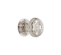 Spira Brass Bloxwich Large 60mm Rim/mortice Door Knob Polished Nickel