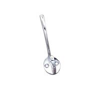 Spira Brass Brass Coat Hook - 87mm Polished Chrome