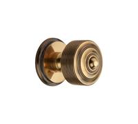 Spira Brass Carter Mortice Door Knob Aged Brass