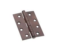 Spira Brass Ce11 Mild Steel Bb Butt Hinge - Aged Bronze