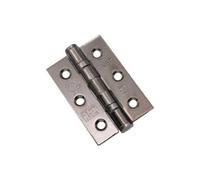 Spira Brass Ce7 Mild Steel Bb Butt Hinge - Black Nickel