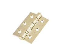 Spira Brass Ce7 Mild Steel Bb Butt Hinge - Electro Brass