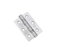 Spira Brass Ce7 Mild Steel Bb Butt Hinge - Satin Chrome