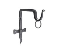 Spira Brass Cosmo Twist Shelf Support Matt Black