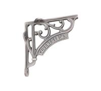 Spira Brass Covent Garden Shelf Bracket Pewter (Sold In Pairs)