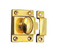 Spira Brass Cupboard Catch Polished Brass Unlacquered
