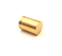 Spira Brass Cylinder Cupboard Pull Satin Brass