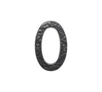 Spira Brass Door Numerals (Number 0)
