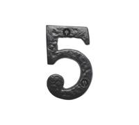Spira Brass Door Numerals (Number 5)