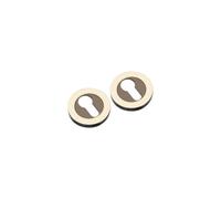 Spira Brass Euro Profile Escutcheon Aged Brass