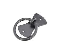 Spira Brass Flutur Ring Drop Pull Matt Black