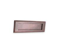 Spira Brass Georgian Letter Plate 250mm Aged Bronze