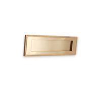 Spira Brass Georgian Letter Plate 250mm Satin Brass