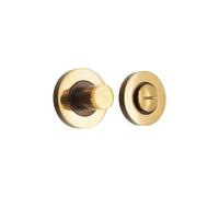 Spira Brass Hammered Knurlmond Thumb Turn & Release Aged Brass