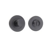 Spira Brass Hammered Knurlmond Thumb Turn & Release Matt Black