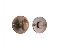 Spira Brass Hammered Lady Turn & Release Antique