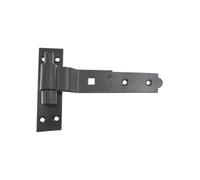 Spira Brass Hook And Band Hinge (2)- Cranked 8" - 200mm Black