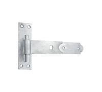 Spira Brass Hook And Band Hinge (2)- Straight 8" - 200mm Zinc