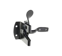 Spira Brass Iron Auto Gate Latch Black