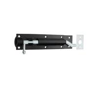 Spira Brass Iron Barrel Bolt - Necked 6" Black