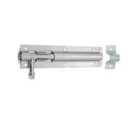 Spira Brass Iron Barrel Bolt - Straight 6" Zinc