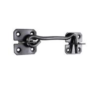 Spira Brass Iron Cabin Hook Black 4" - 100mm