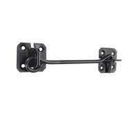 Spira Brass Iron Cabin Hook Black 6" - 150mm
