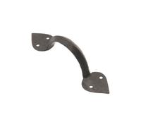 Spira Brass Iron Door Handle Arrow End 6" - 150mm Beeswax