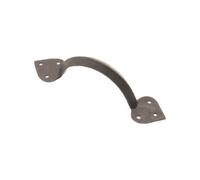 Spira Brass Iron Door Handle Arrow End 8" - 200mm Beeswax