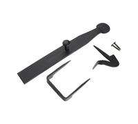 Spira Brass Iron Door Latch Set - Beeswax