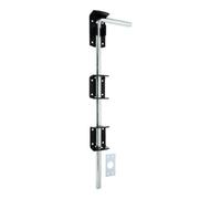 Spira Brass Iron Drop Bolt 18" Black