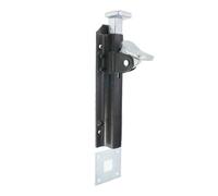 Spira Brass Iron Foot Bolt Black