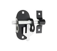 Spira Brass Iron Oval Pad Bolt Black