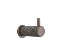 Spira Brass Jewel Knurlmond Coat Hook Matt Antique