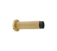 Spira Brass Jewel Knurlmond Door Stop Satin Brass