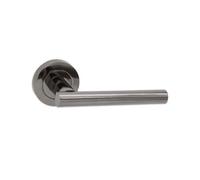 Spira Brass Jura Lever On Rose Black Nickel