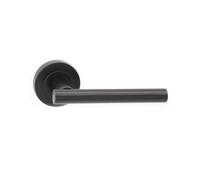 Spira Brass Jura Lever On Rose Matt Black