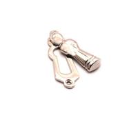 Spira Brass Lady Escutcheon Polished Nickel