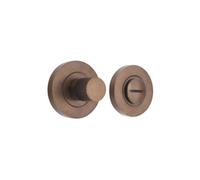 Spira Brass Linear Knurlmond Thumb Turn & Release Matt Antique